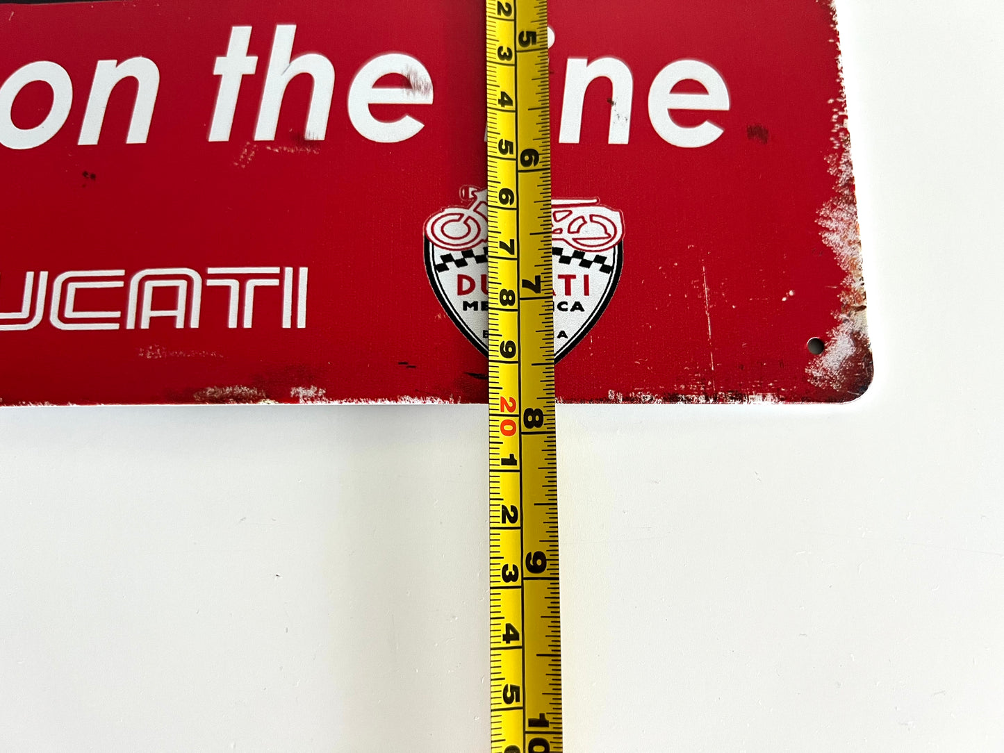 Ducati Metal Sign #A25