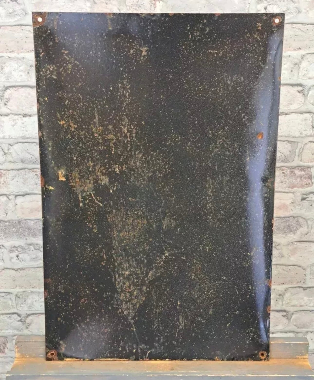 DeTomaso Vintage Enamel Metal Sign #A114