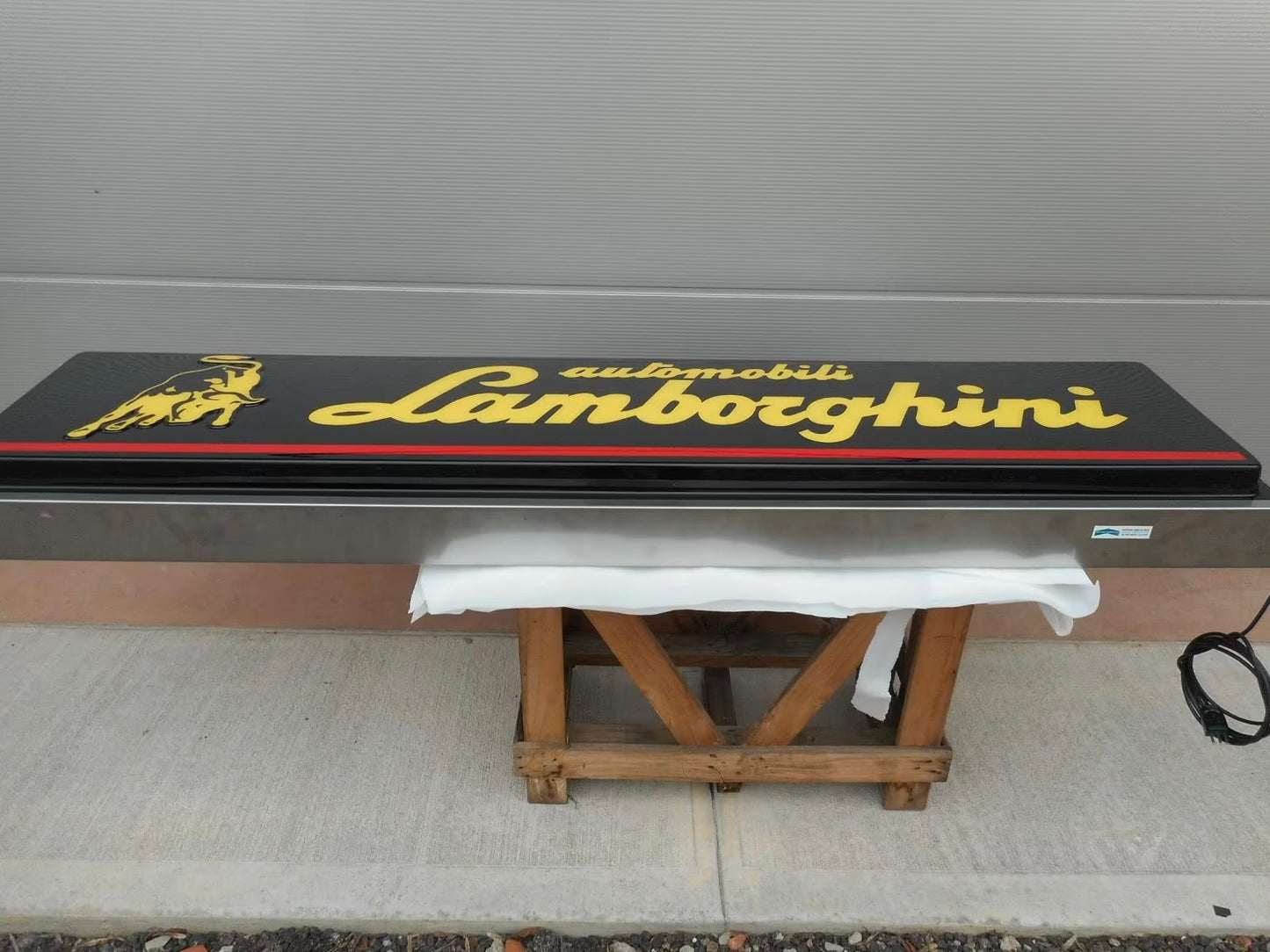 Lamborghini Dealership Illuminated Sign #D37