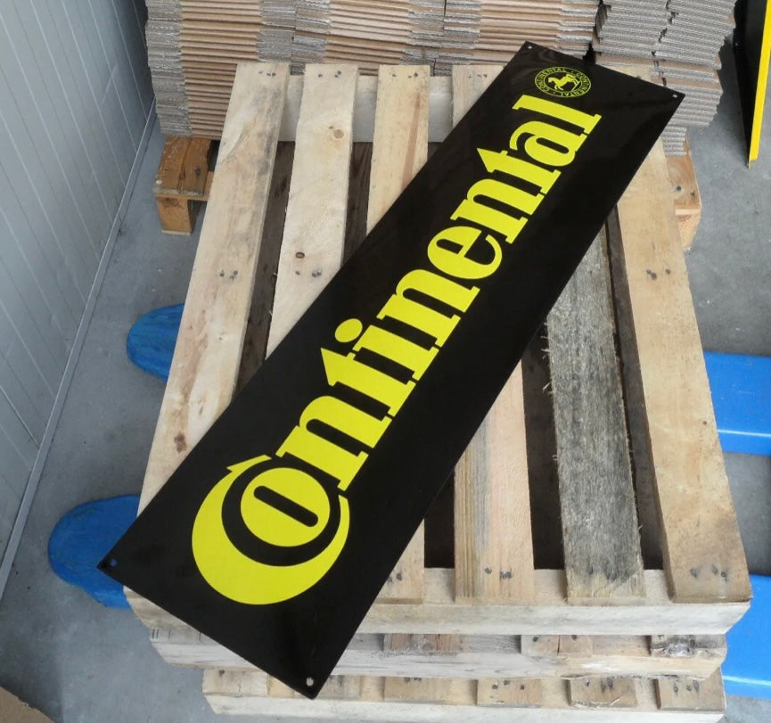 Continental Enamel Sign #A24