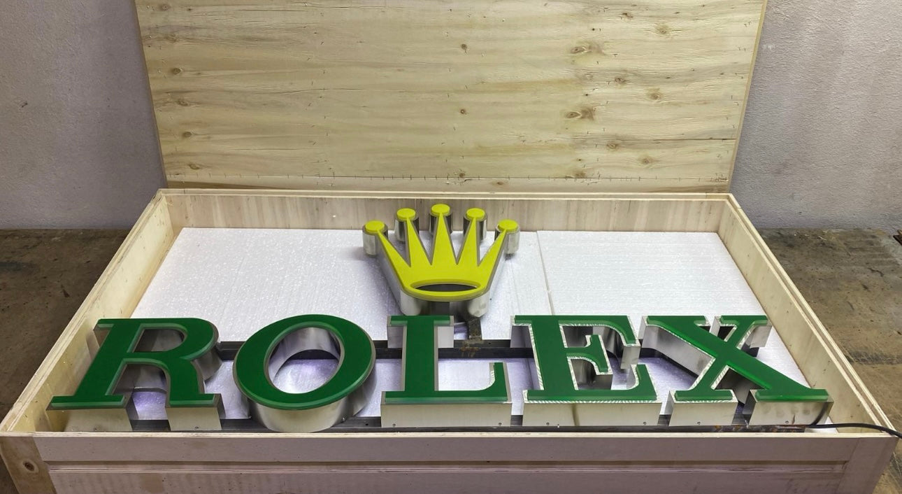 Rolex Dealership Illuminated Sign #D34