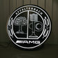 Mercedes Benz AMG Dealership Illuminated Sign Black #D53