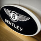 Bentley Black Illuminated Logo Sign #B9