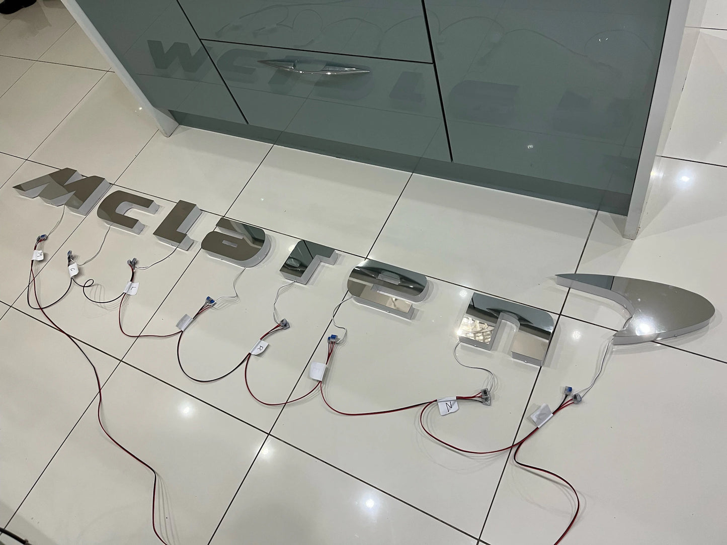 McLaren Dealership Illuminated Sign #D13