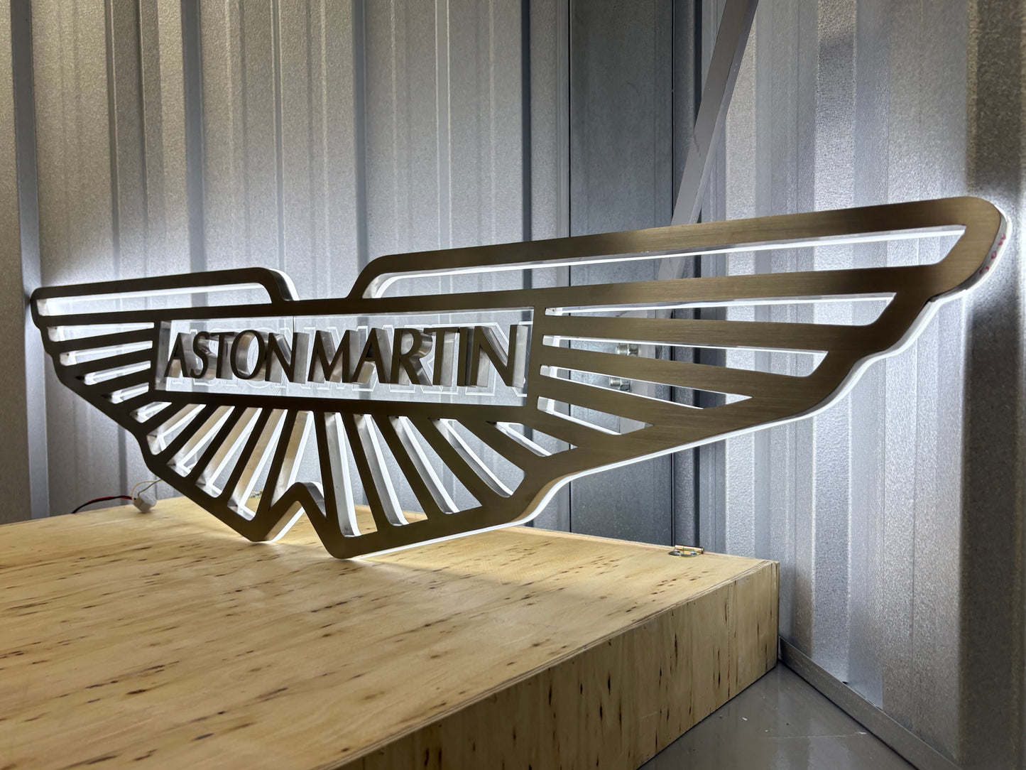 Aston Martin Illuminated Sign #D62
