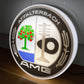 Mercedes Benz AMG Round Illuminated Logo Sign #B52
