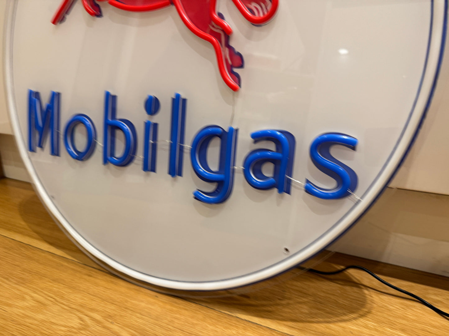 Mobil Mobilgas Neon Sign #N128