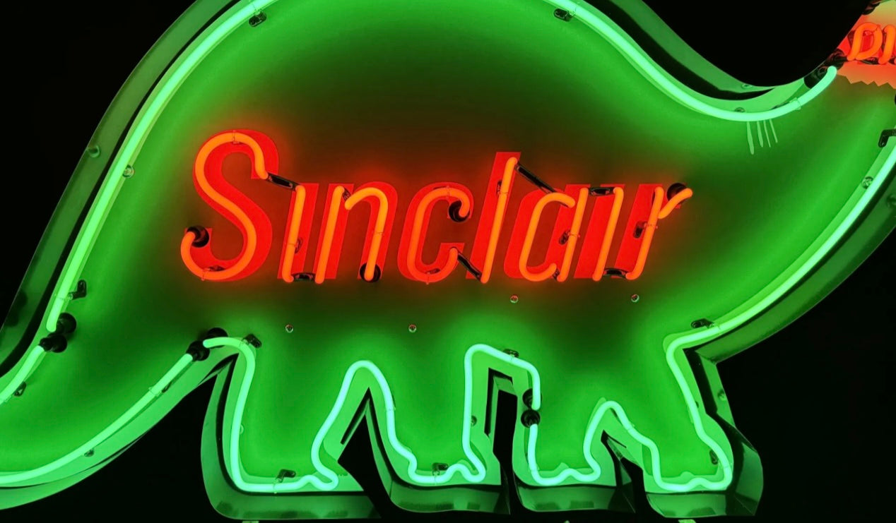 Sinclair Dinosaur Neon Sign #N118