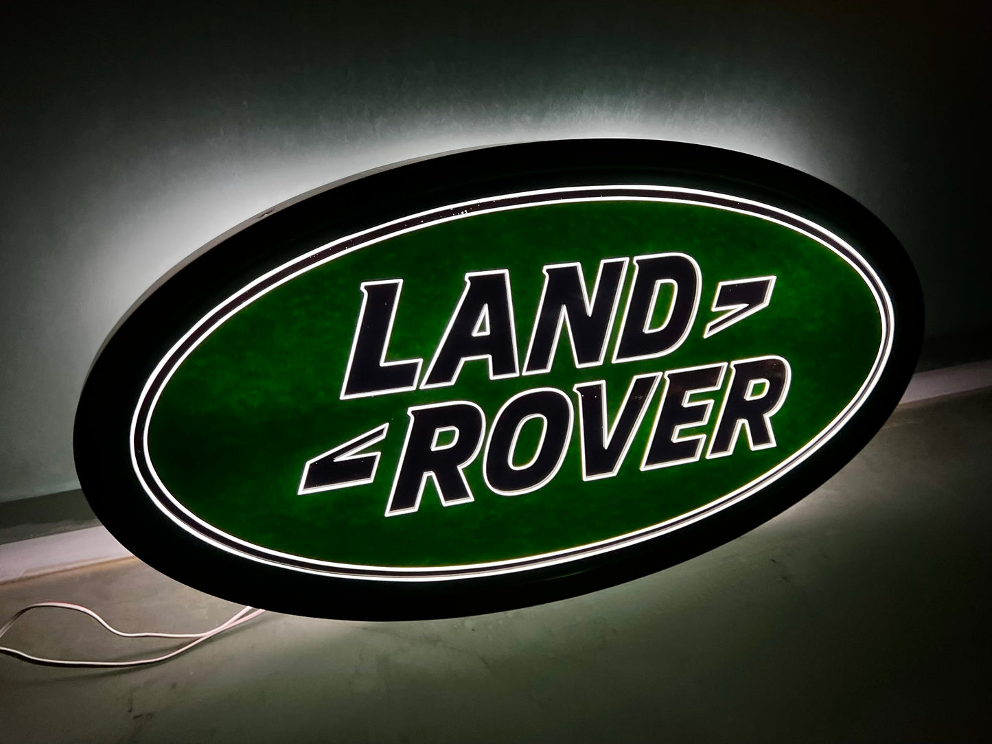 Land Rover Dealer Illuminated Logo Sign #D11