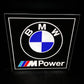BMW M Power Illuminated Logo Sign #B13