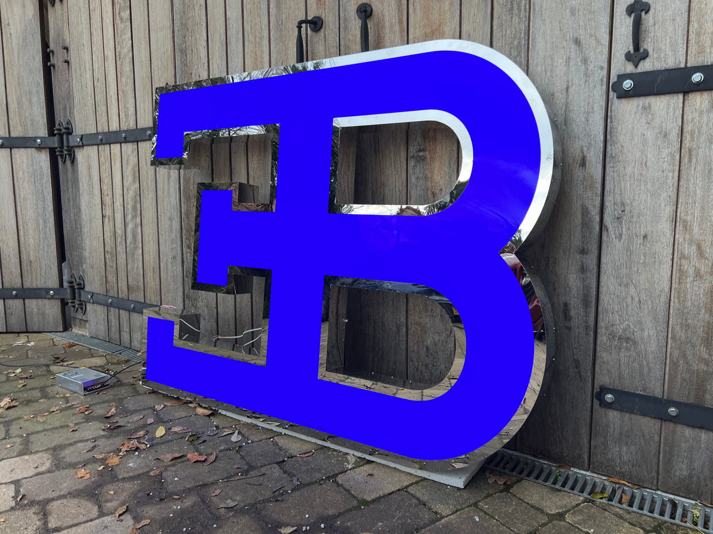 Bugatti EB Dealership Illuminated Logo Sign #D1
