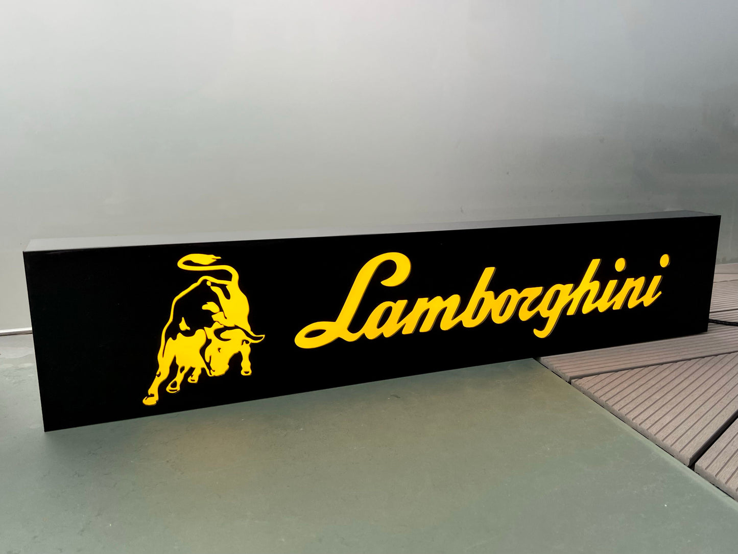 Lamborghini Illuminated Sign #B44