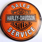 Harley Davidson Motorcycles Enamel Sign #A52