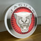 Jaguar Round Illuminated Logo Sign #B40