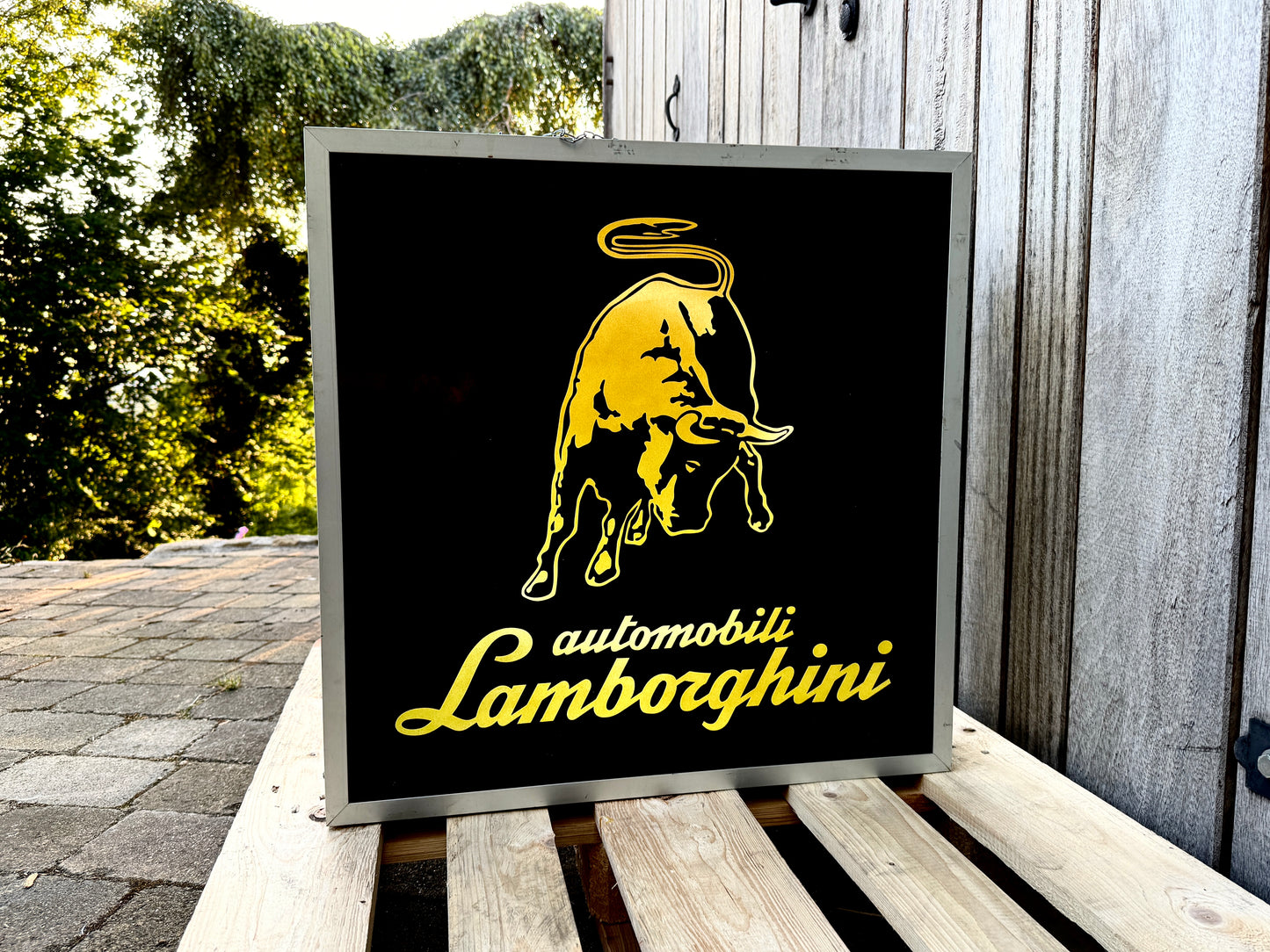 Lamborghini Dealership Illuminated Sign #D9