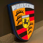 Porsche Crest Dealership Illuminated Sign #D38