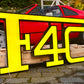 Ferrari F40 Illuminated Sign #D6