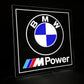 BMW M Power Illuminated Logo Sign #B13