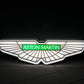 Aston Martin Illuminated Wings Sign #B6