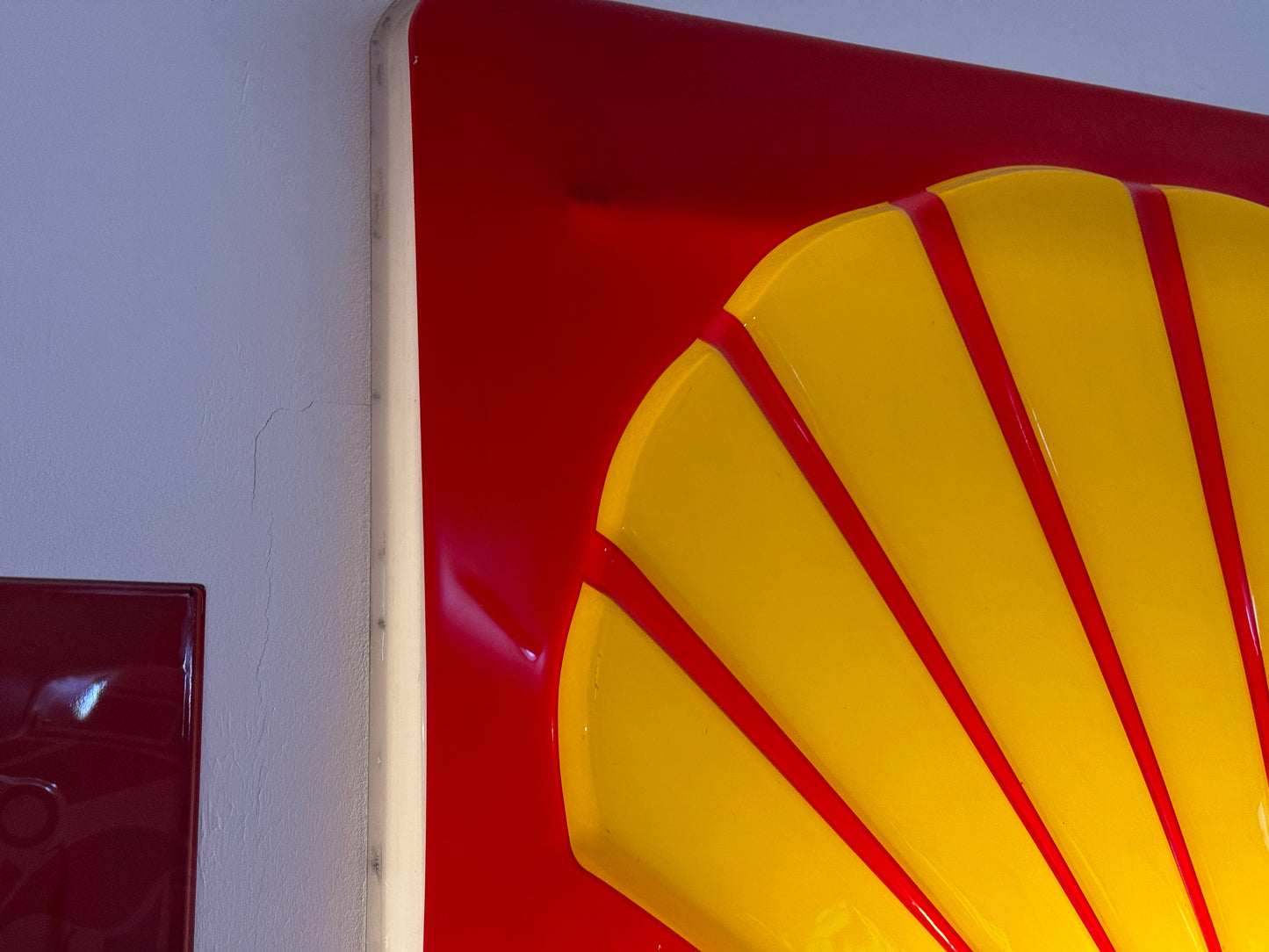 Shell Oil Vintage Illuminated Sign #D19