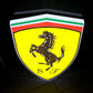 Ferrari Shield Illuminated Logo Sign #B30