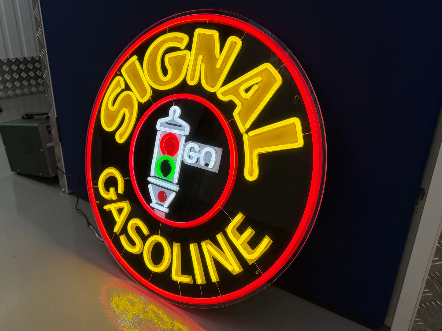 Signal Gasoline Neon Sign #N96