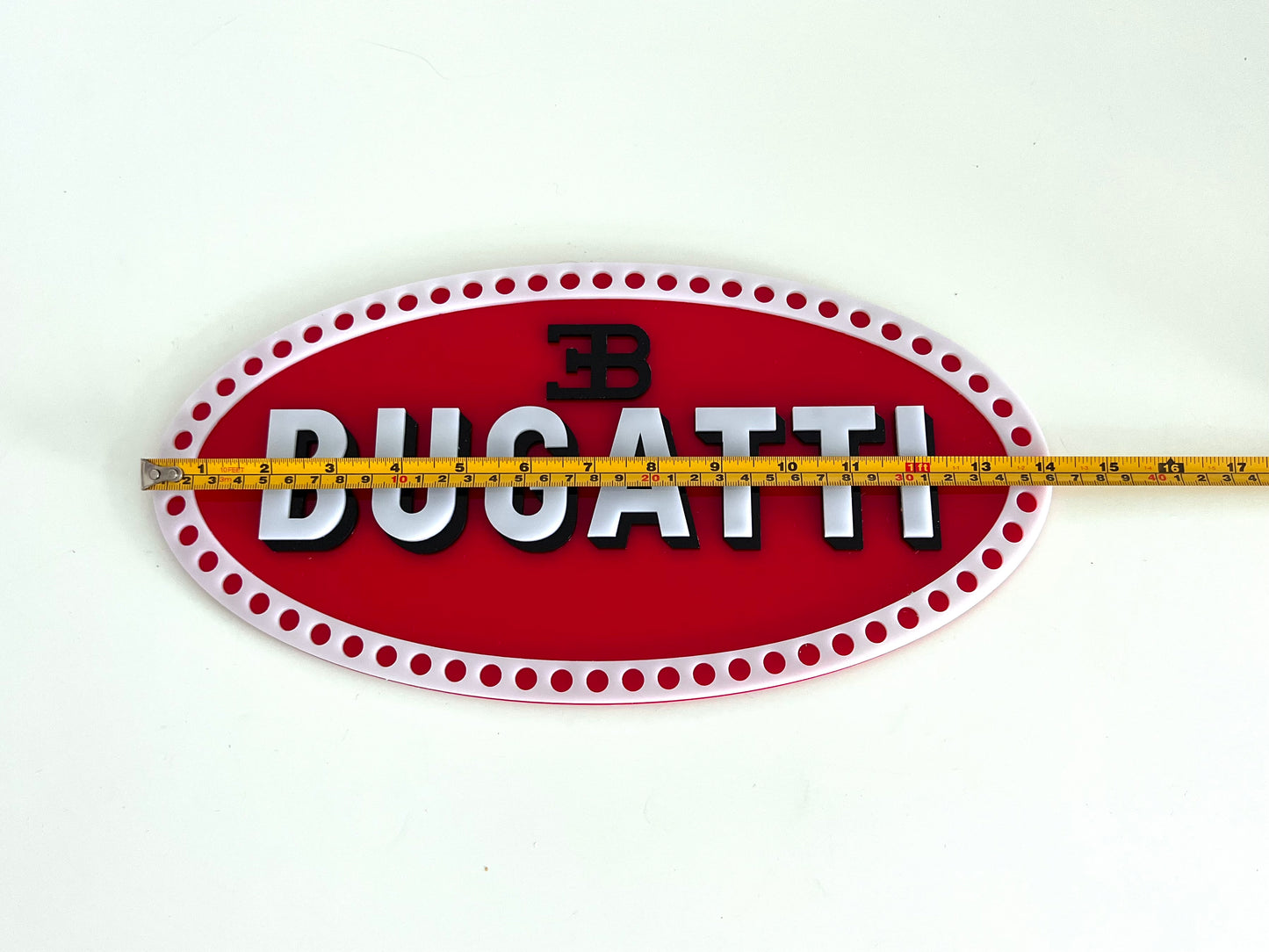Bugatti Acrylic Logo Sign #A20