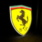 Ferrari Shield Illuminated Logo Sign #B30