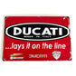 Ducati Metal Sign #A25