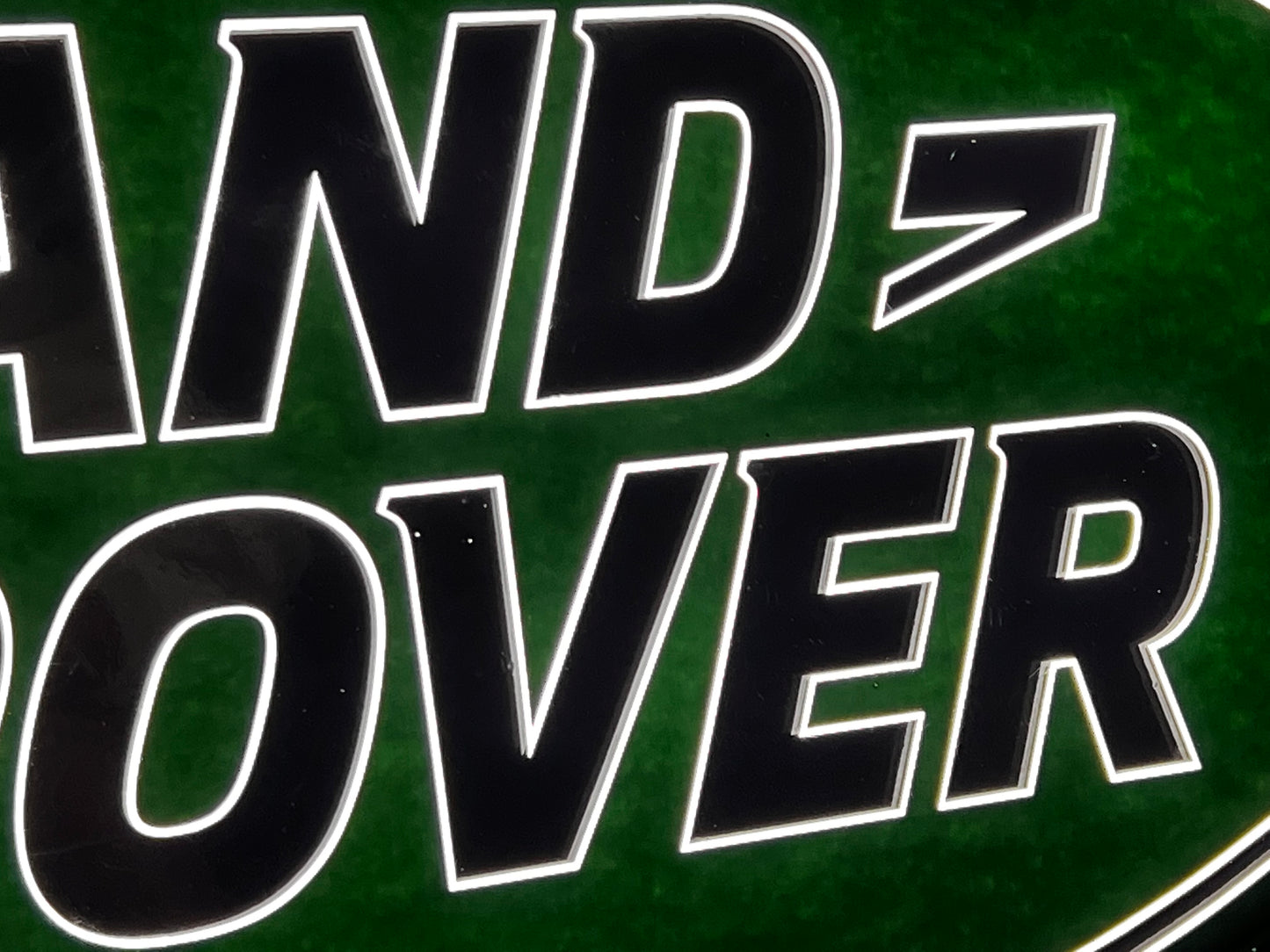 Land Rover Dealer Illuminated Logo Sign #D11