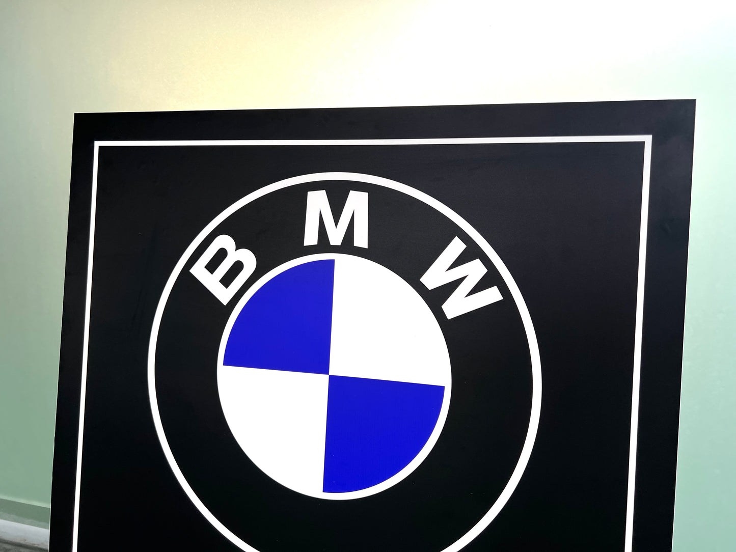 BMW M Power Illuminated Logo Sign #B13
