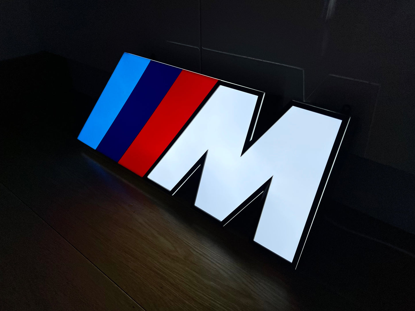 BMW M Power Illuminated Logo Sign #B12