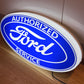 Ford Service Illuminated Logo Sign #B34