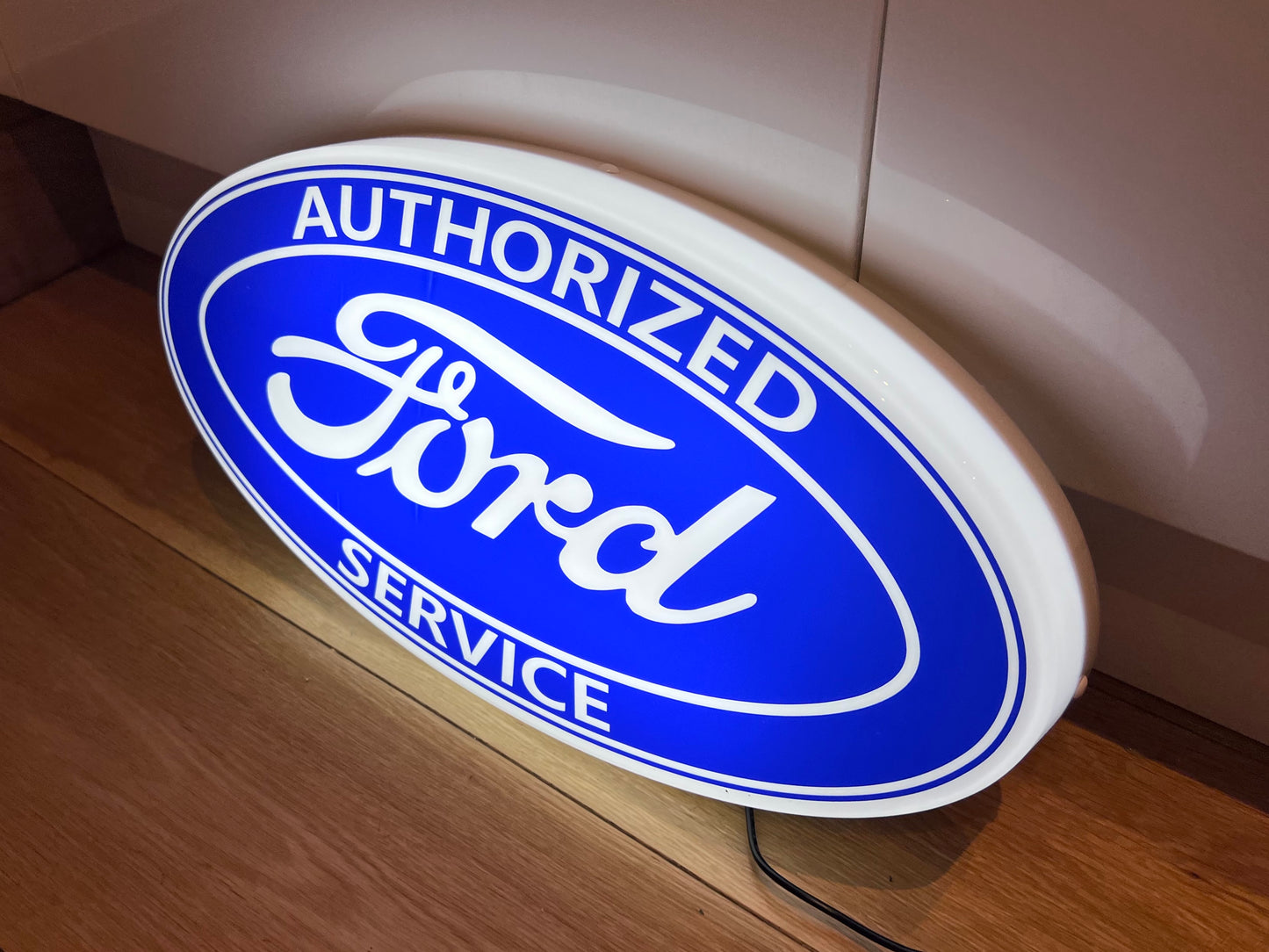Ford Service Illuminated Logo Sign #B34