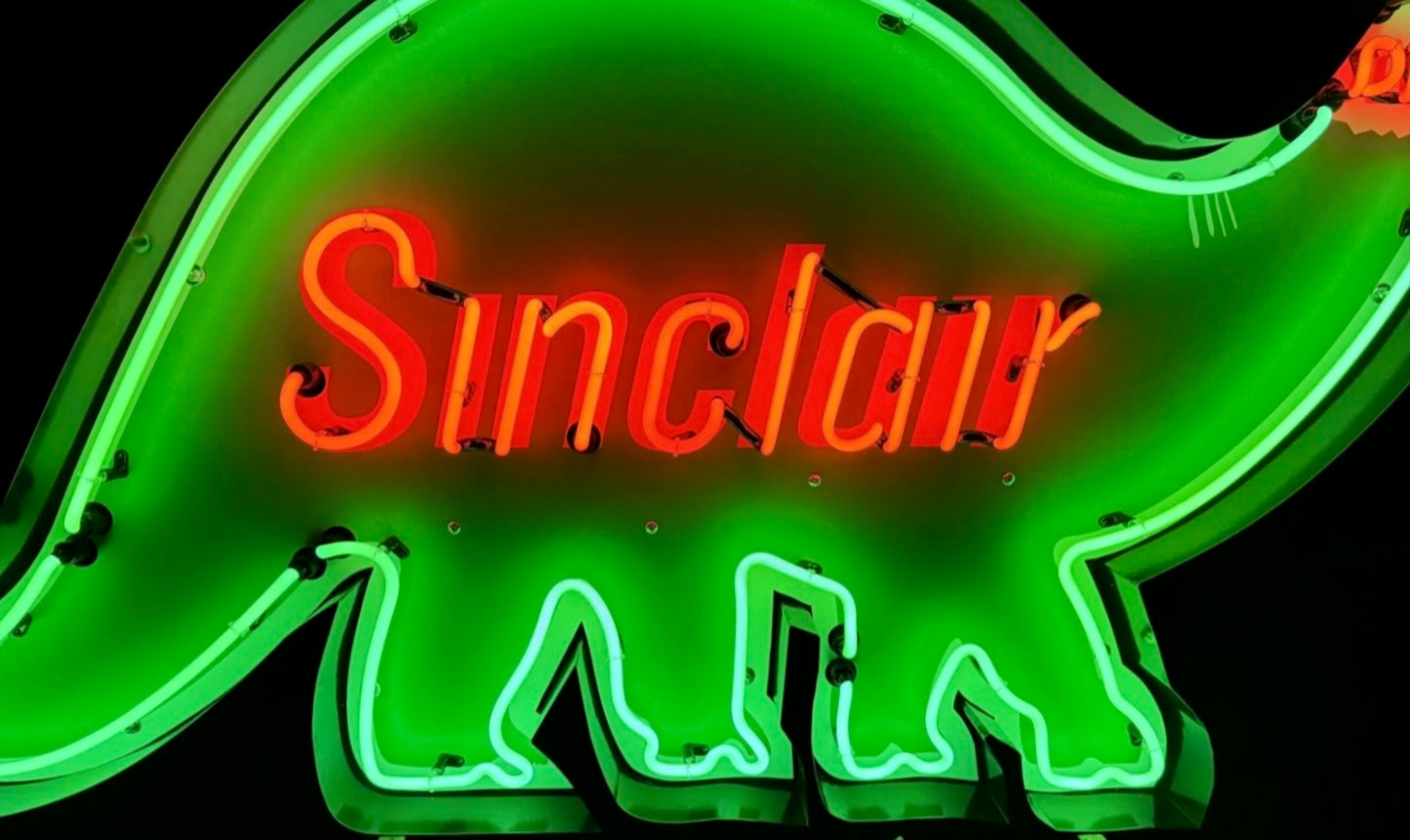 Sinclair Dinosaur Neon Sign #N118
