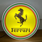 Ferrari Round Illuminated Logo Sign #B27