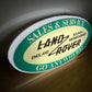 Land Rover Illuminated Sign #B48