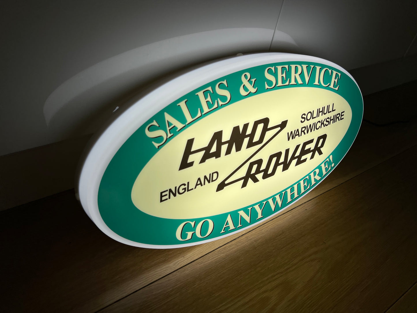 Land Rover Illuminated Sign #B48