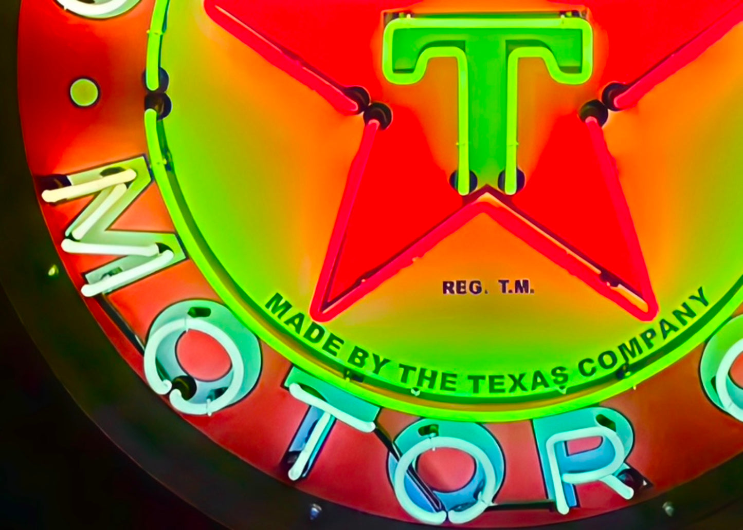 Texaco Neon Sign #N107