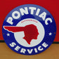 Pontiac Service Enamel Sign #A66
