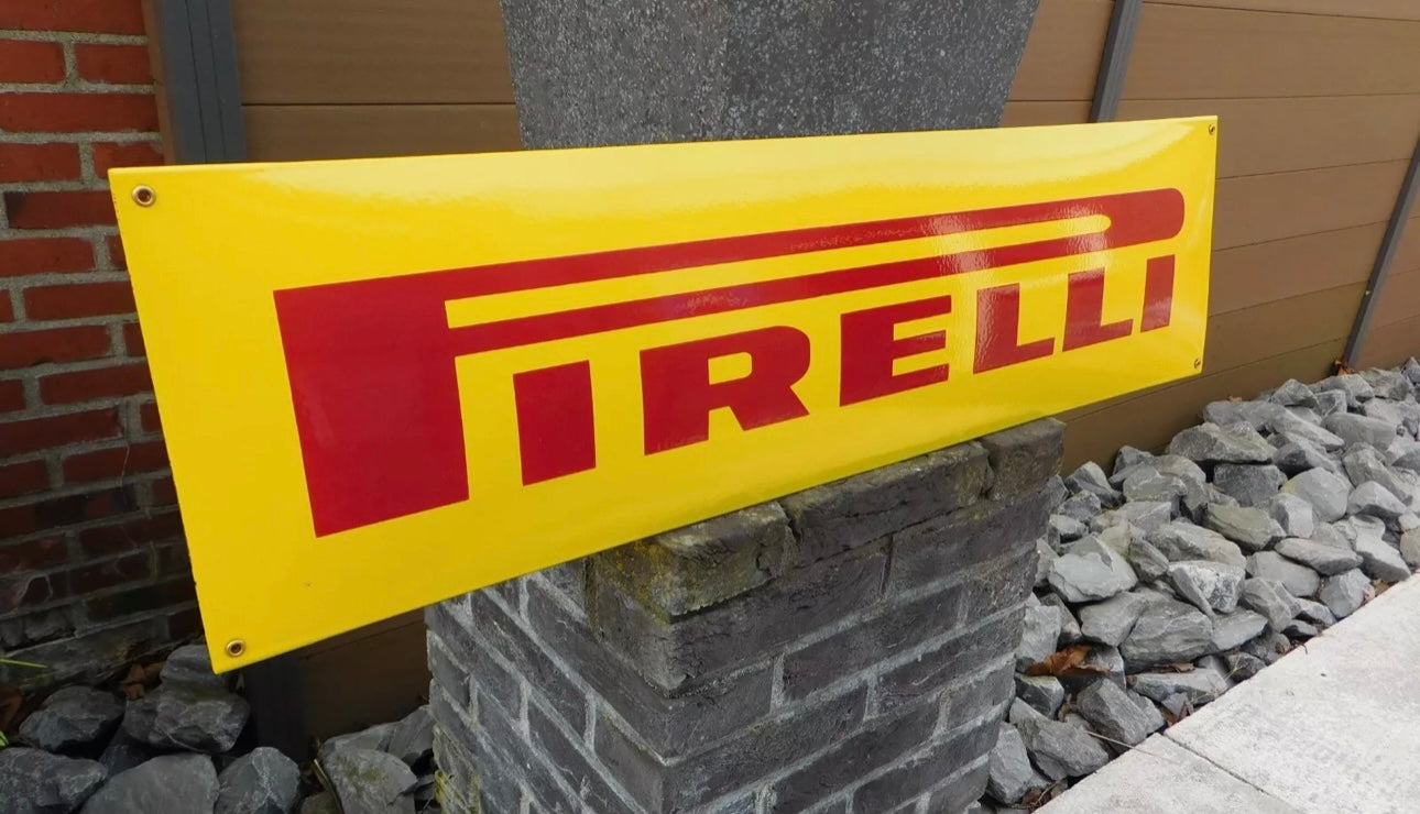 Pirelli Enamel Sign #A65