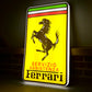 Ferrari Servizio Assistenza Illuminated Logo Sign #B29