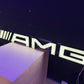 Mercedes Benz AMG Dealership Illuminated Sign Black #D55