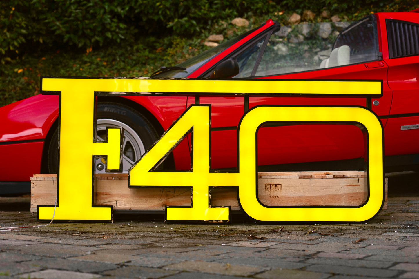 Ferrari F40 Illuminated Sign #D6
