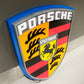 Porsche Crest Dealership Illuminated Sign #D38