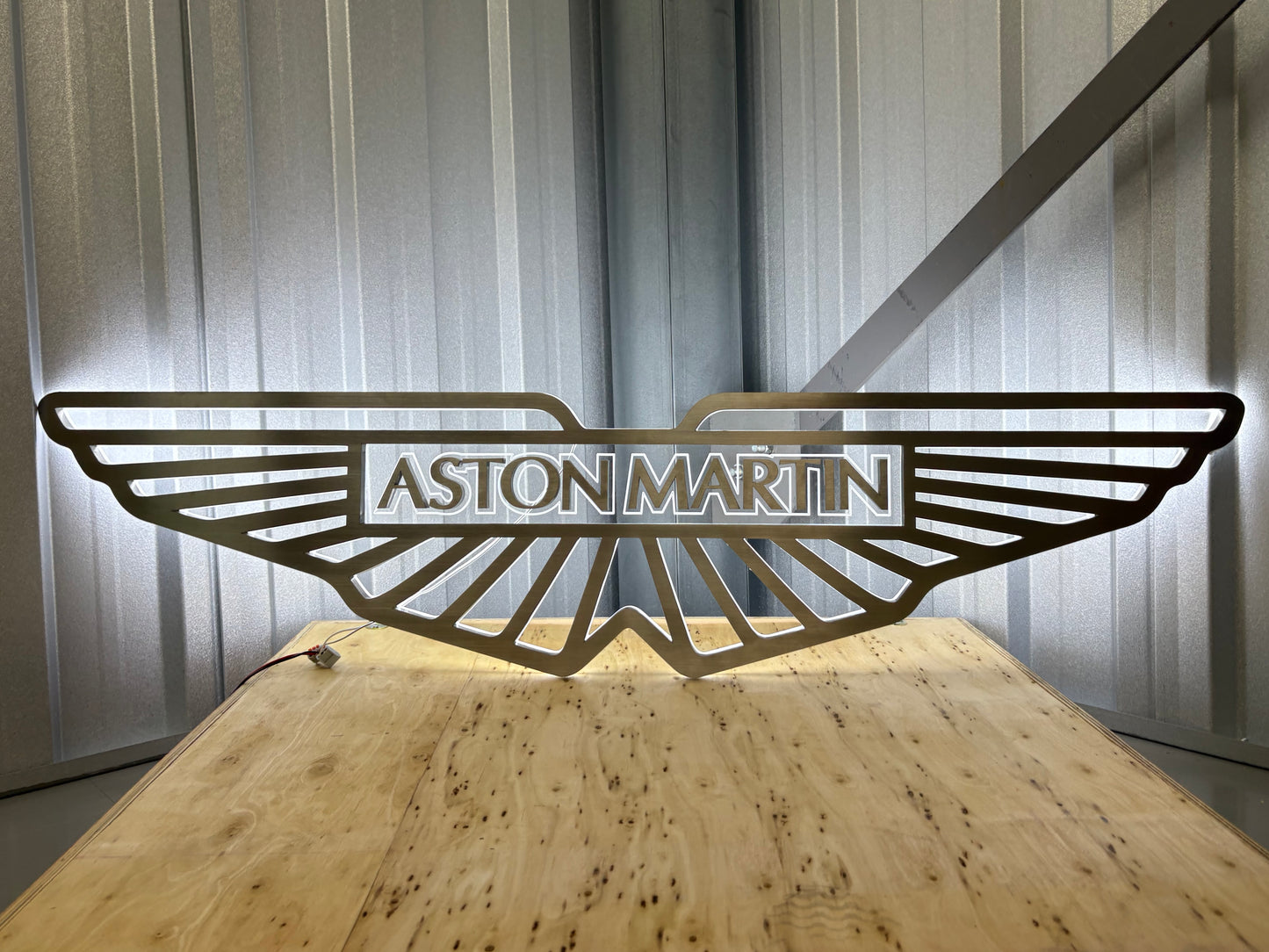 Aston Martin Illuminated Sign #D62