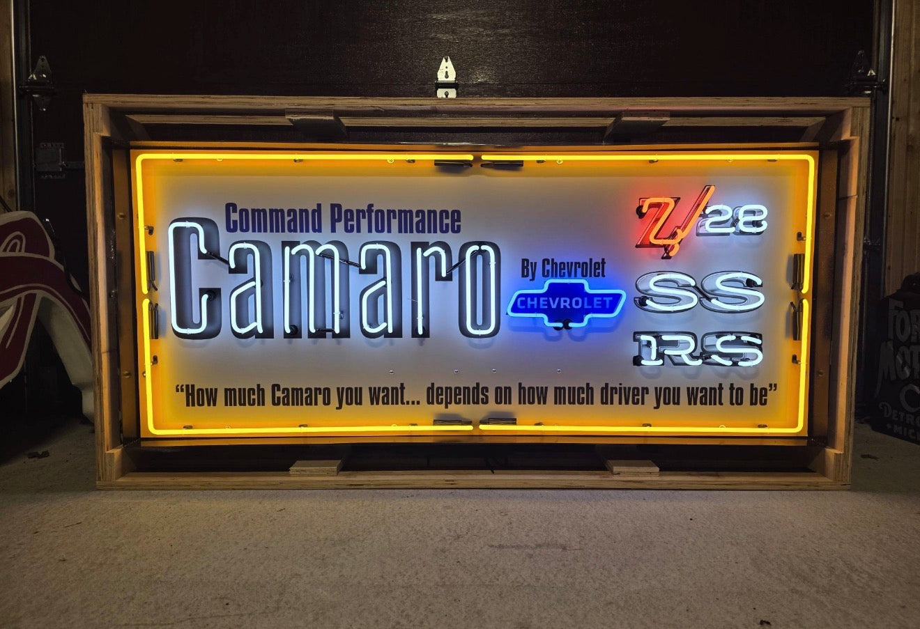Camaro Neon Sign #N162