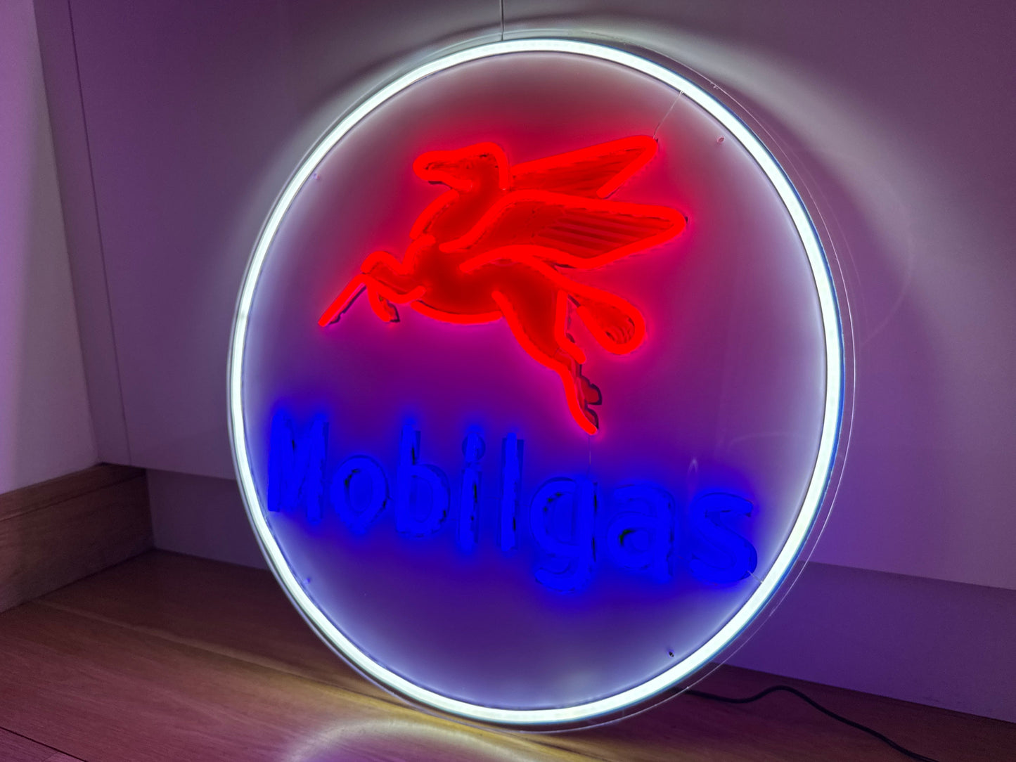 Mobil Mobilgas Neon Sign #N128