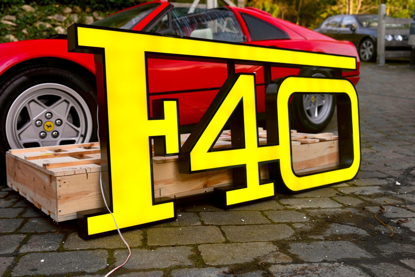 Ferrari F40 Illuminated Sign #D6
