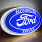 Ford Service Illuminated Logo Sign #B34